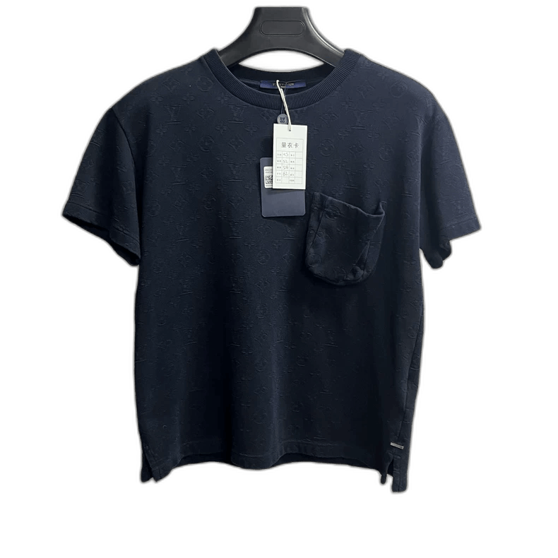 Louis Vuitton Louis Vuitton Navy Cotton Pocket Short Sleeve Tee Size US XS / EU 42 / 0 - 1 Thumbnail