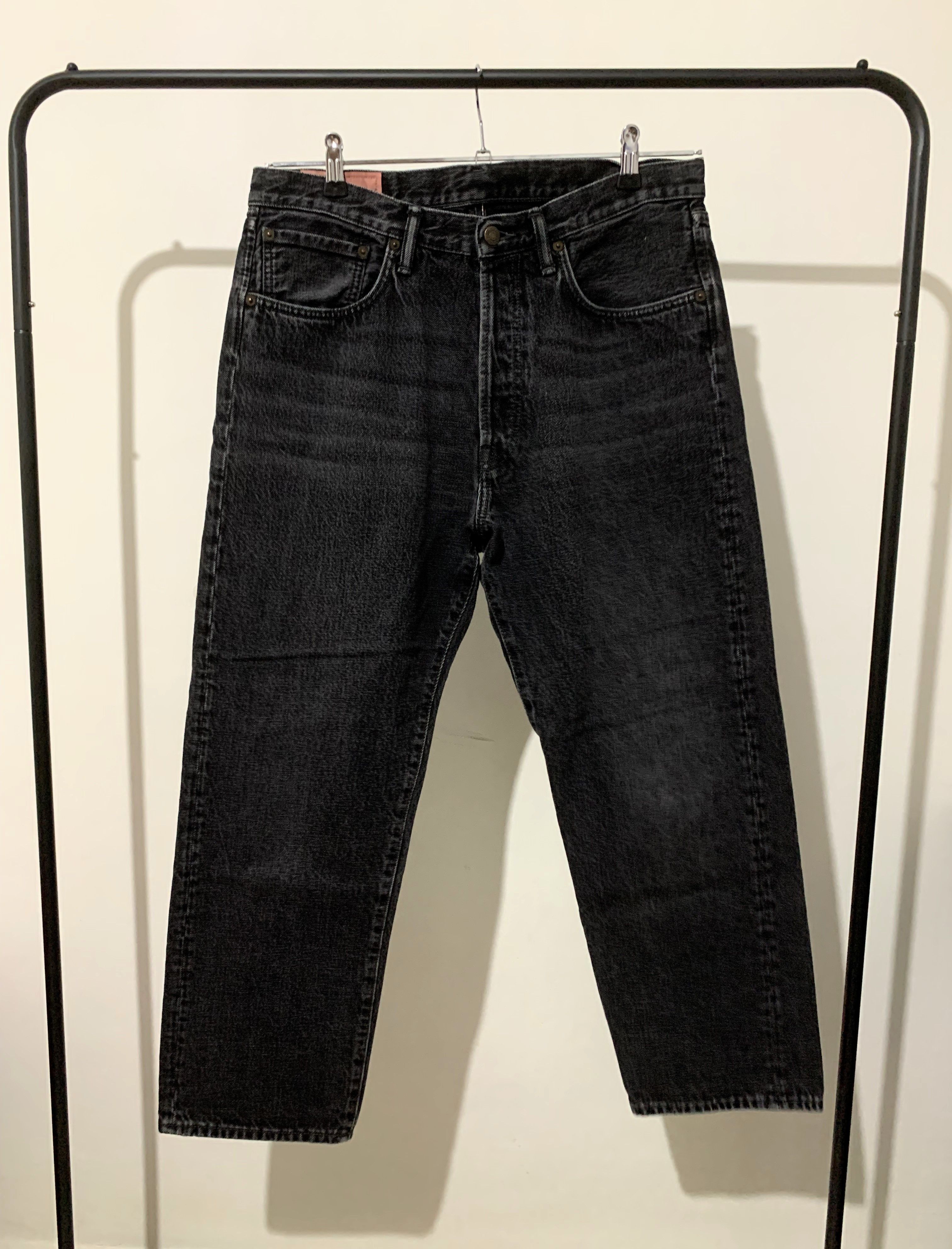 Acne Studios Acne studios 1989 baggy fit jeans GRIME BLACK