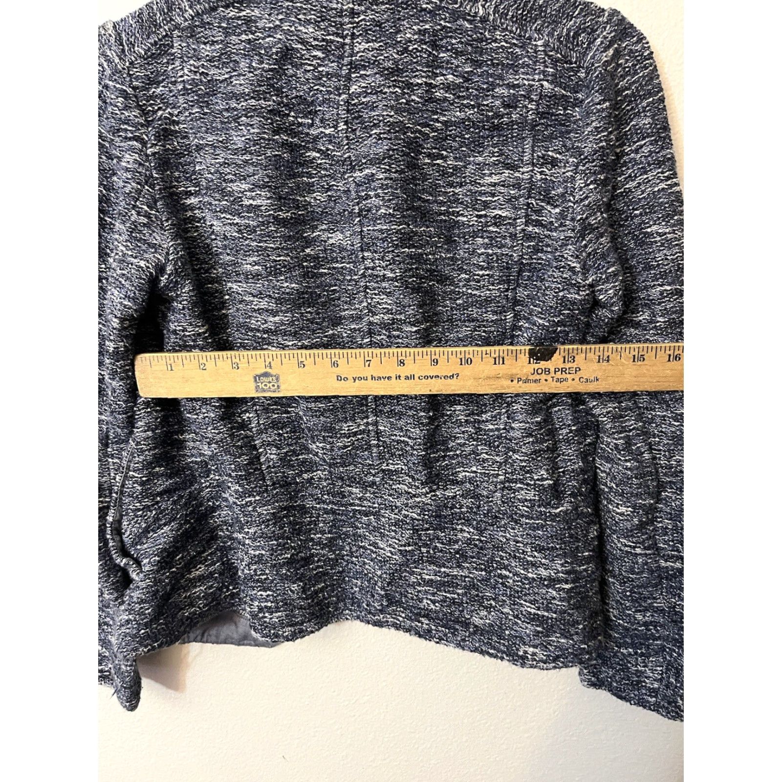 Vince Vince Knit Sweater Jacket Cotton Tweed Long Sleeve Open Blazer Jacket Size S Size S / US 4 / IT 40 - 5 Thumbnail