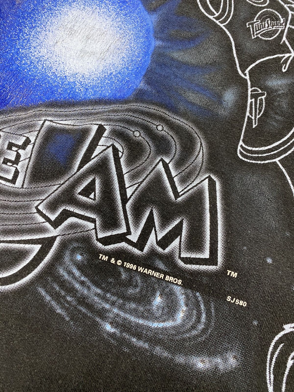 Other Vintage 90’s 1996 Space Jams Wile-Cayote T-Shirt Size US XL / EU 56 / 4 - 4 Thumbnail