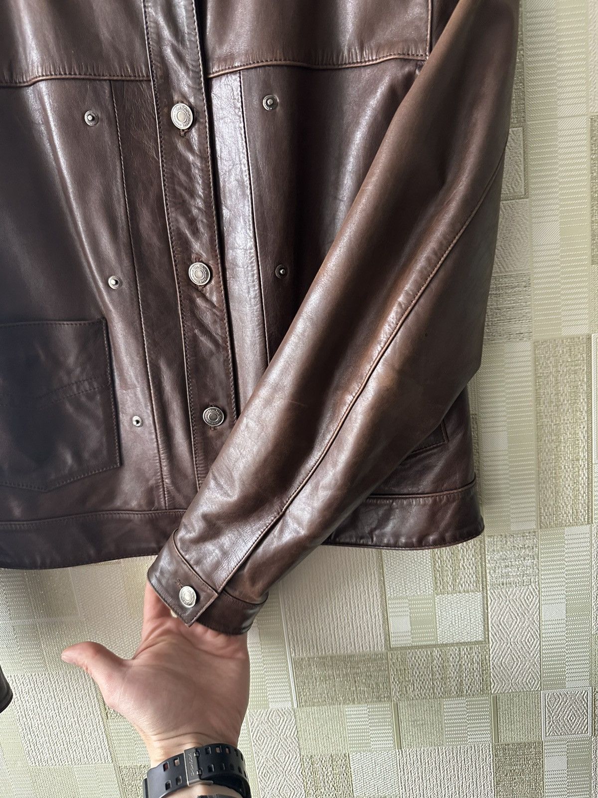 Ben Sherman Ben Sherman women’s learher jacket size S good cond Size M / US 6-8 / IT 42-44 - 11 Thumbnail