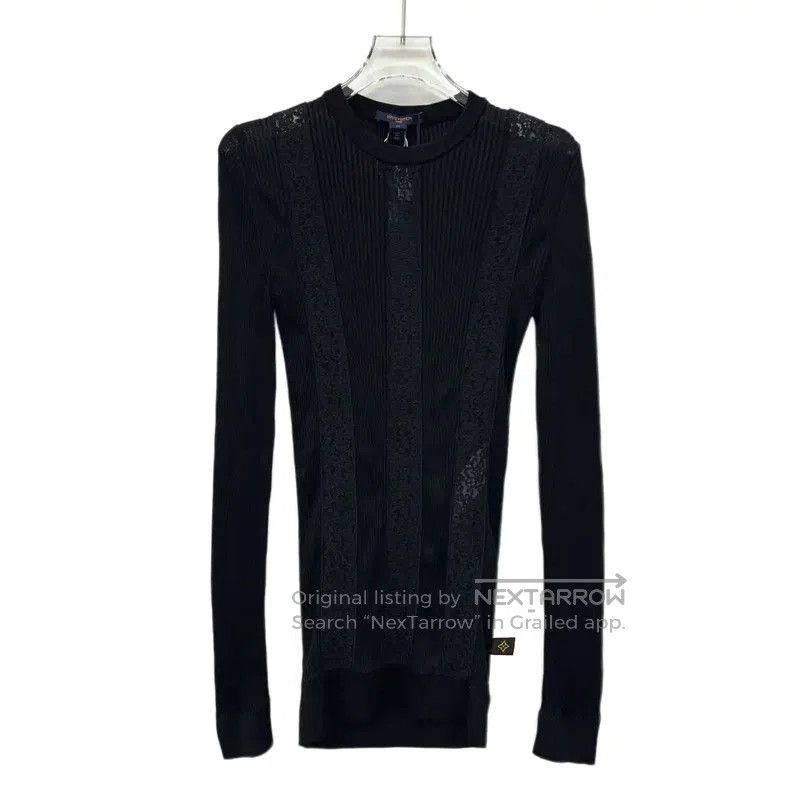 Louis Vuitton Louis Vuitton Black Knit Women's Sweater . Size M / US 6-8 / IT 42-44 - 1 Thumbnail