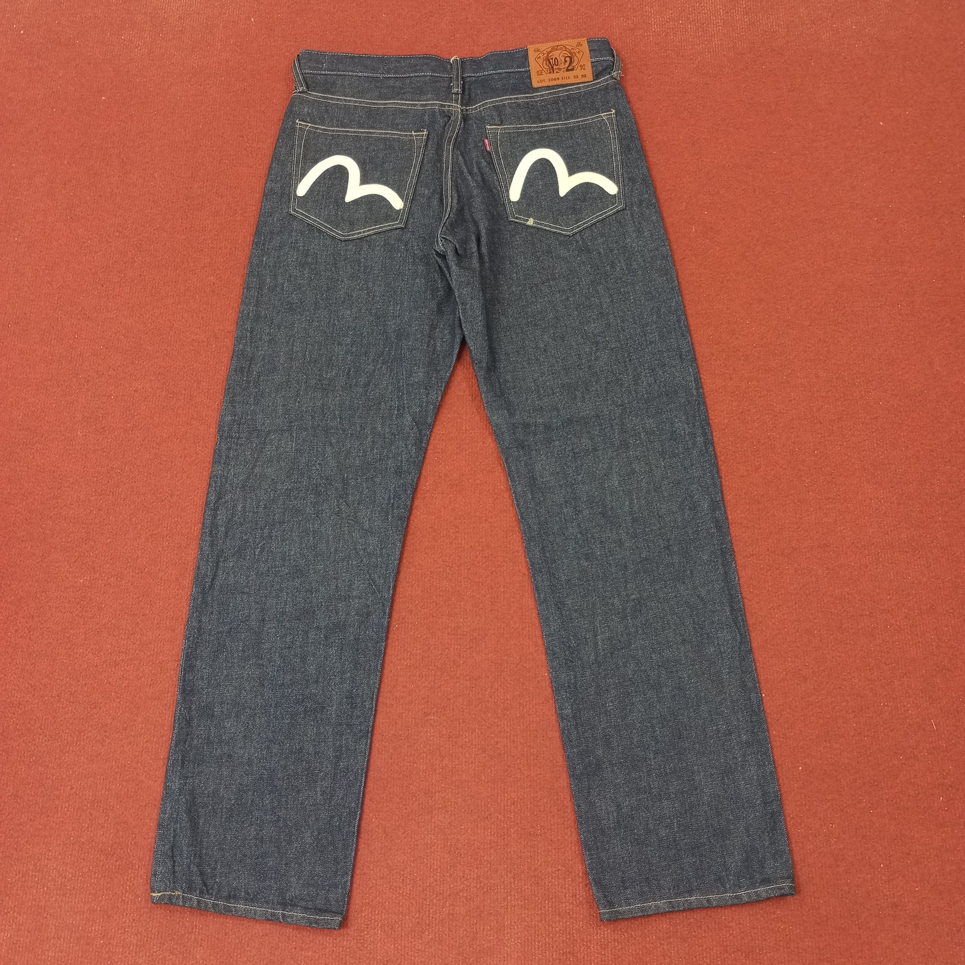 Japanese Brand × Vintage Evisu Japanese Brand Custom Daicock Jeans c217n11 Size US 32 / EU 48 - 4 Thumbnail
