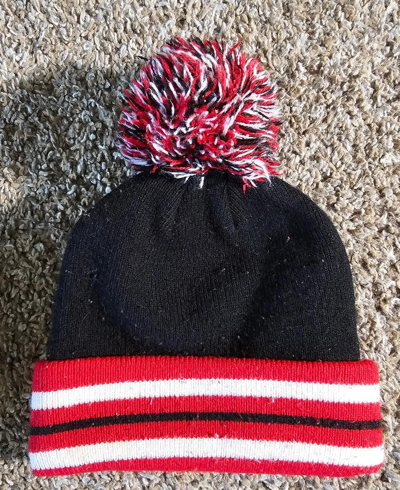 Hard Rock Cafe CASE IH International Harvester Winter Hat Poof Beanie Size ONE SIZE - 3 Thumbnail