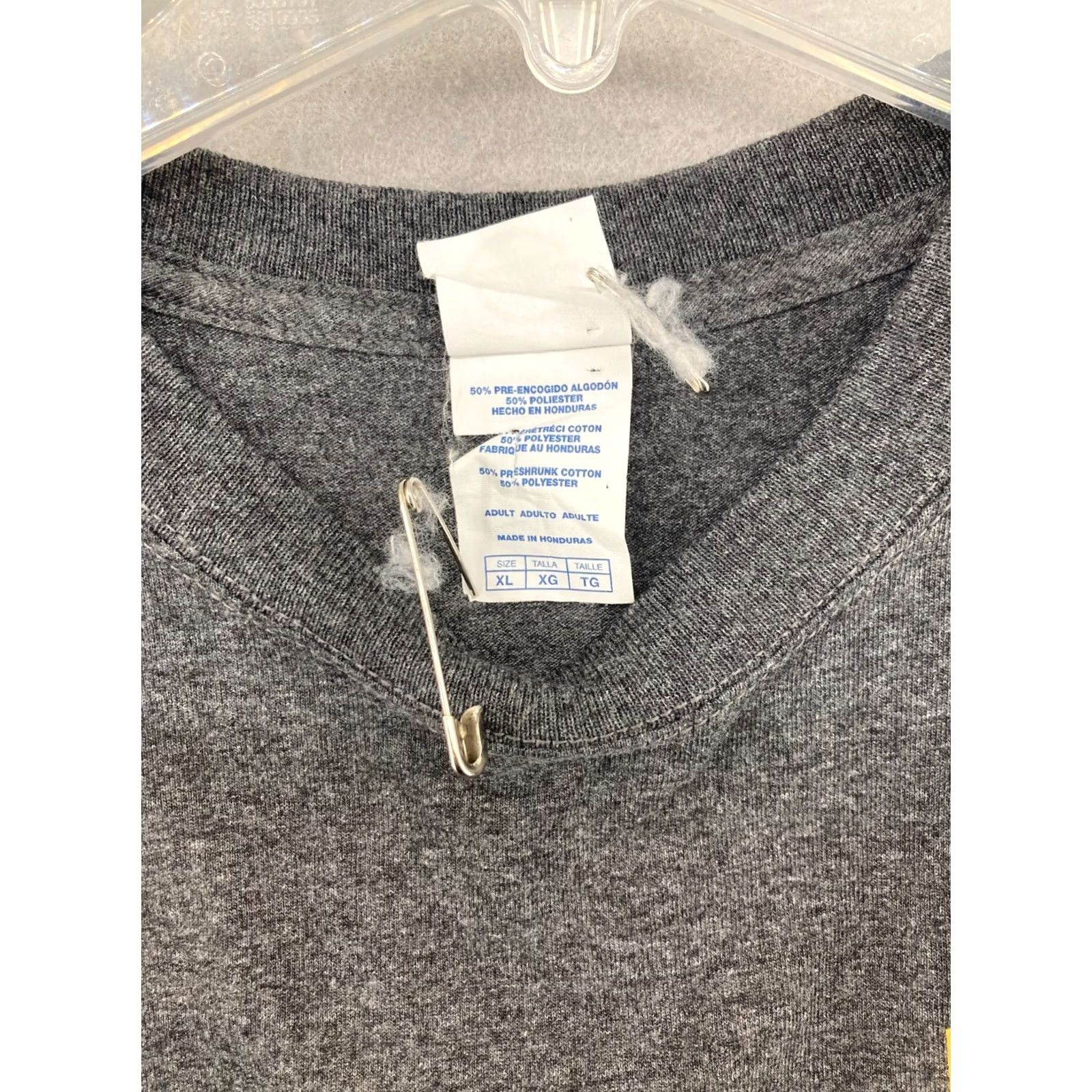 Vintage NRA Mens Promo TShirt XL Gray We The People Are Packin The Heat Shirt Adults XL Gray NRA Theme Gun Rights Size US XL / EU 56 / 4 - 7 Thumbnail
