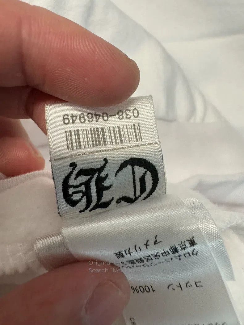 Chrome Hearts CHROME HEARTS Size XL White arm blue letter zipper hoodie Size US XL / EU 56 / 4 - 9 Thumbnail