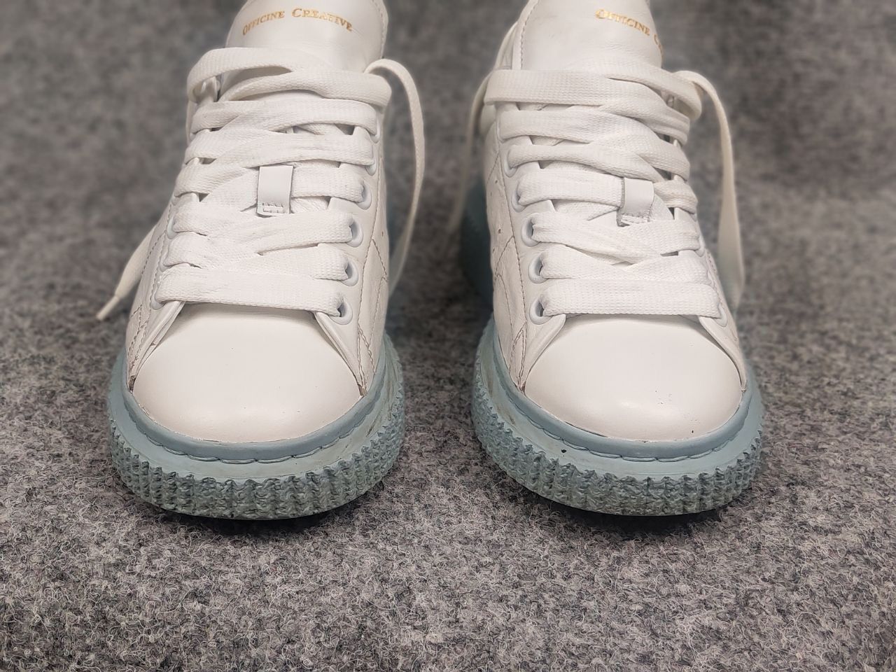 Officine Creative Officine Creative leather sneakers Oversized massive sole Size US 7 / IT 37 - 7 Thumbnail
