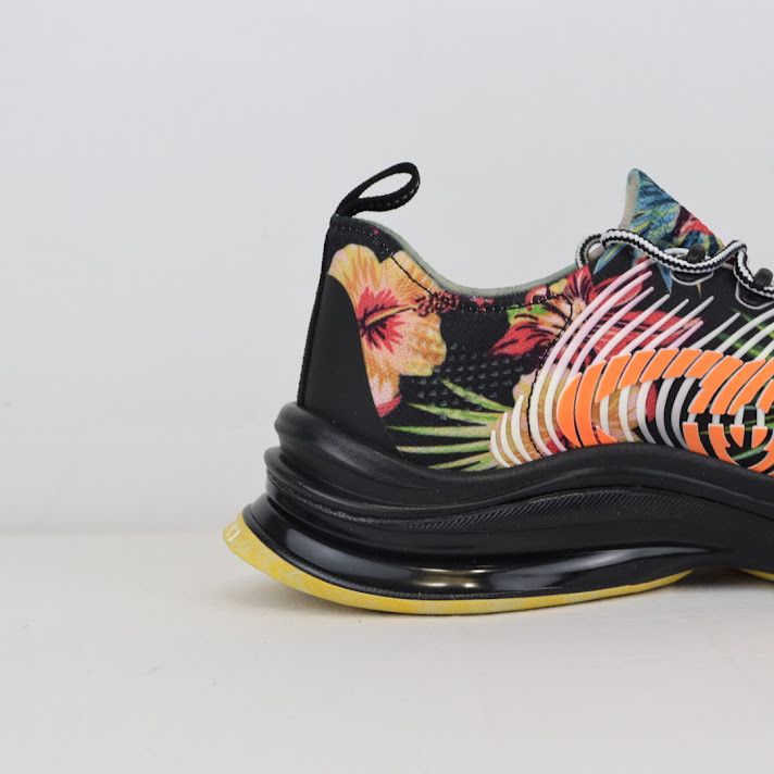 Gucci o1rshd1 T.Print Fabric Sneaker in Multicolor Size US 10.5 / EU 43-44 - 6 Thumbnail