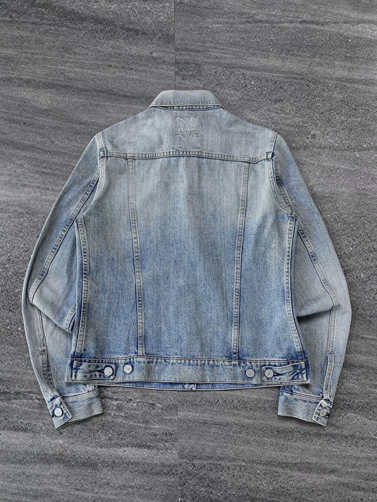 Helmut Lang 2000s Light Wash Blue Denim Jacket Size US S / EU 44-46 / 1 - 5 Thumbnail