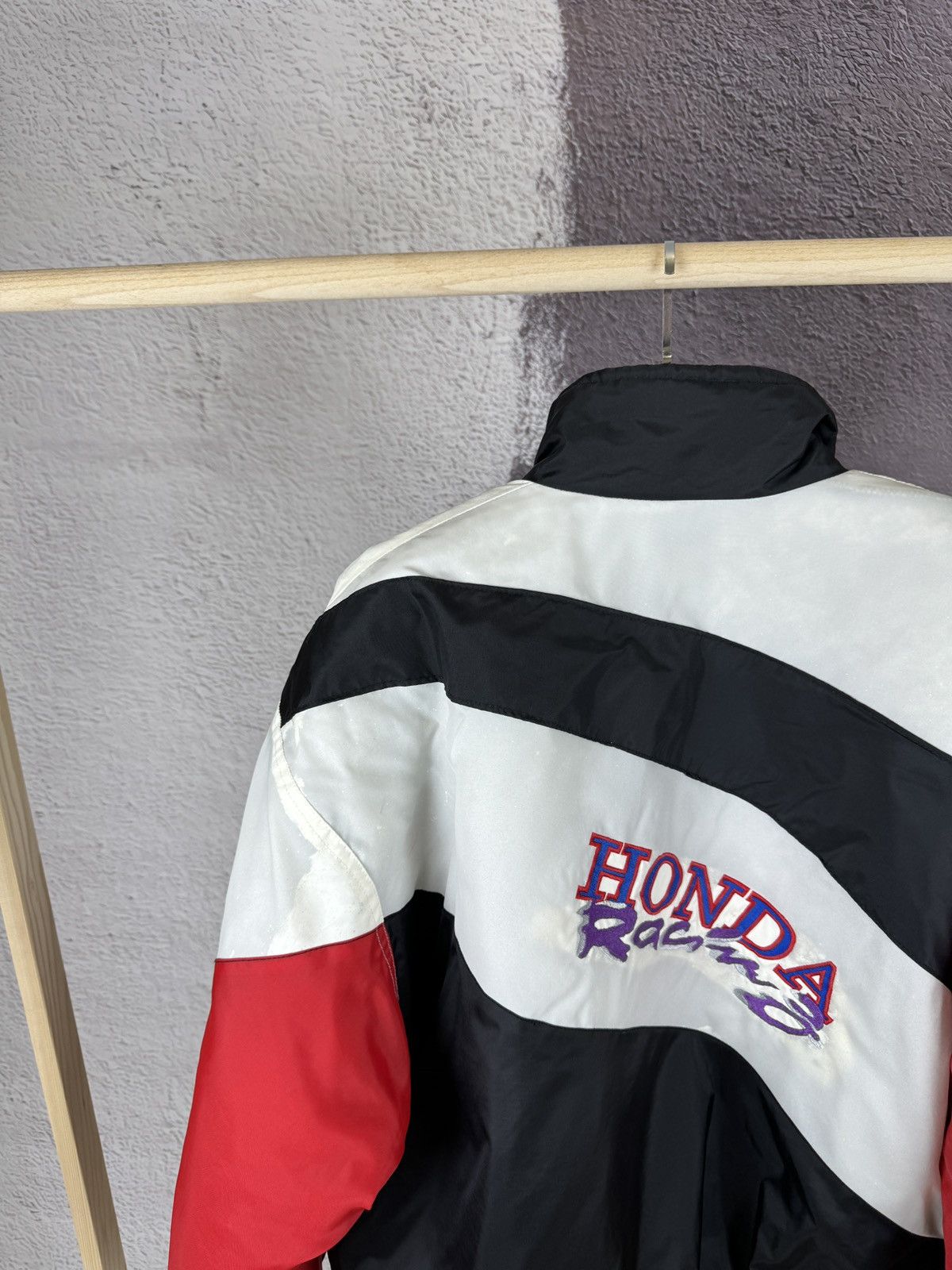 Honda Honda vintage big logo racing faded jacket Size US XXL / EU 58 / 5 - 12 Thumbnail