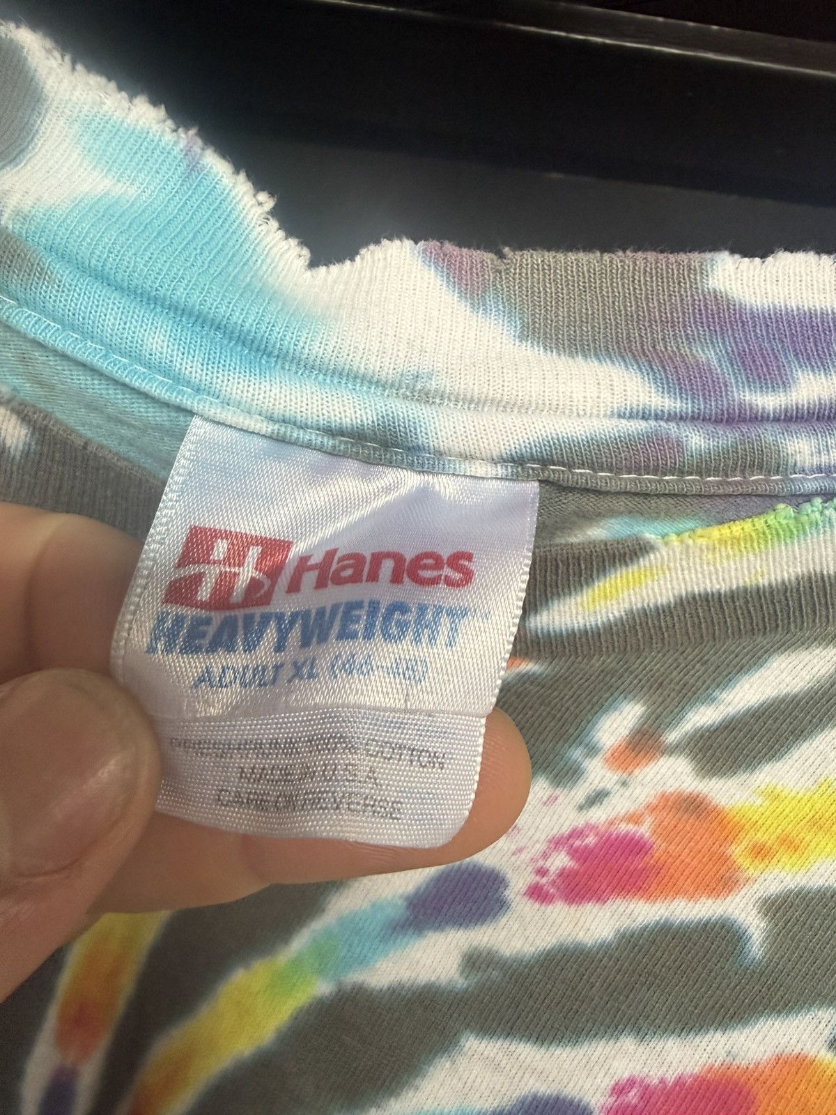 Hanes Vintage Hanes Tie Dye T shirt XL Size US XL / EU 56 / 4 - 4 Thumbnail