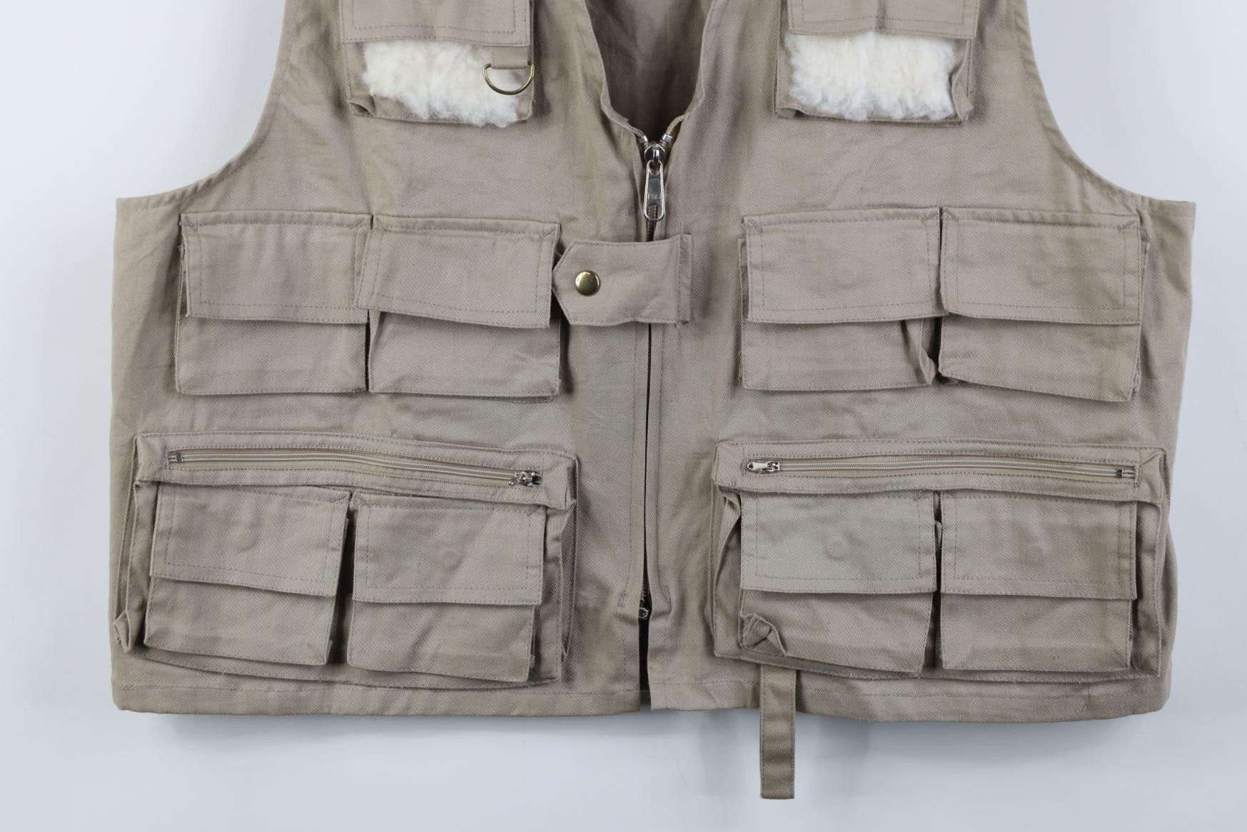 Vintage Vintage 90s Streetwear Fly Fishing Full Zip Vest Jacket Size US S / EU 44-46 / 1 - 3 Thumbnail