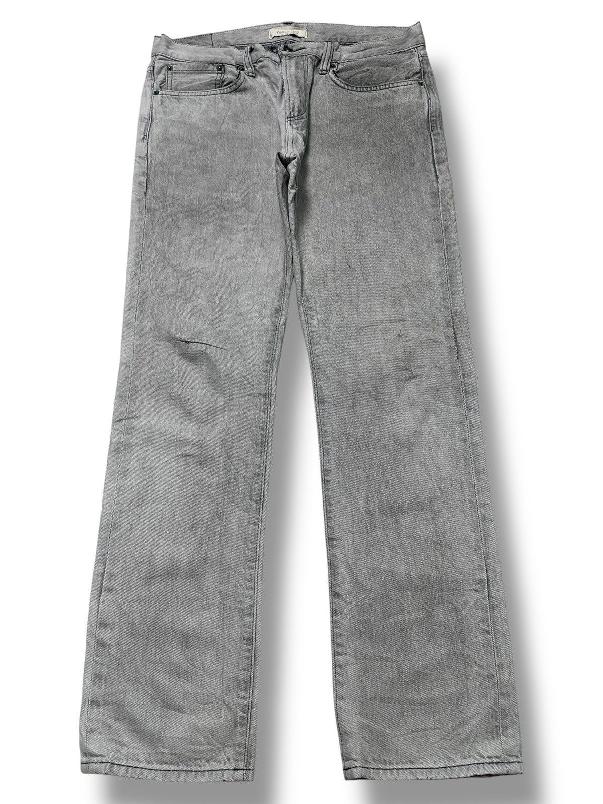 Gap Gap Vintage Rare Colour Slim Loose With Faded Wash Size US 32 / EU 48 - 1 Thumbnail