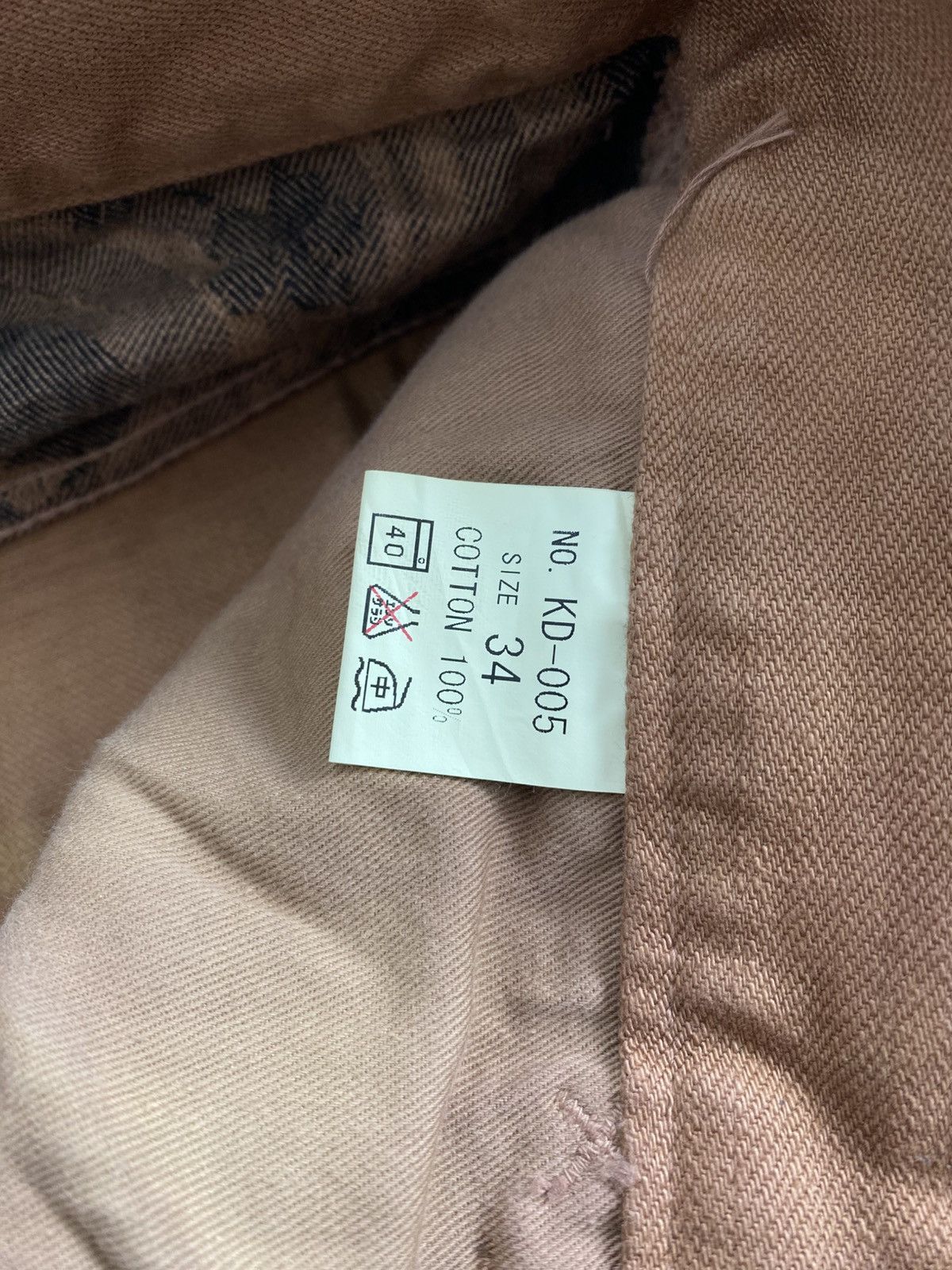 Mizra Jeans Kyoto Rare Mizra Kyoto Reconstructed Hybird Patch Seasoned Denim Size US 34 / EU 50 - 9 Thumbnail