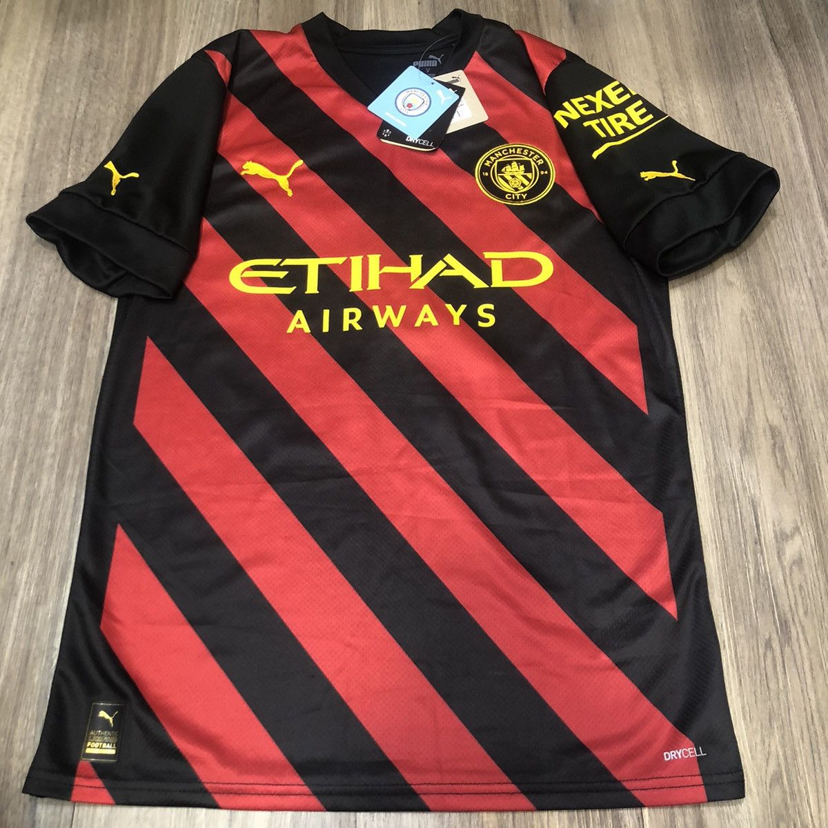 Puma Manchester City 22/23 away shirt #10 Grealish (Bnwt) Size US S / EU 44-46 / 1 - 1 Thumbnail