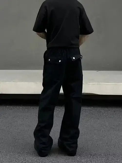 VIBE flare pleated zipper bsggy pants Size US 28 / EU 44 - 4 Thumbnail