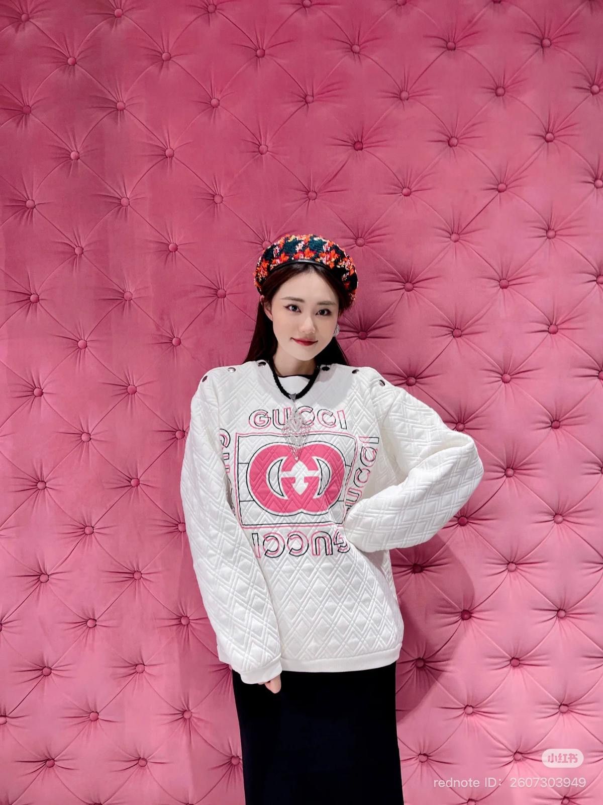 Gucci Gucci Vintage Logo Vintage Quilted Sweatshirt Size S / US 4 / IT 40 - 3 Thumbnail