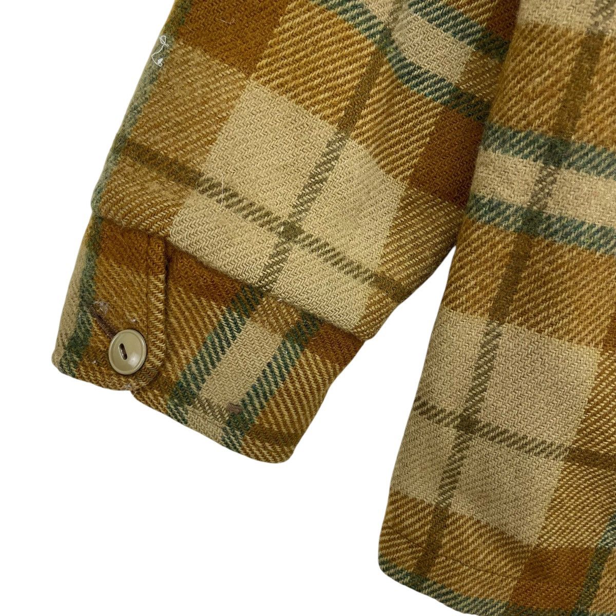 Woolrich Woolen Mills 💥Vintage 60s Wool Rich Made In Usa Pure Wool Checked Warm Size US M / EU 48-50 / 2 - 8 Thumbnail