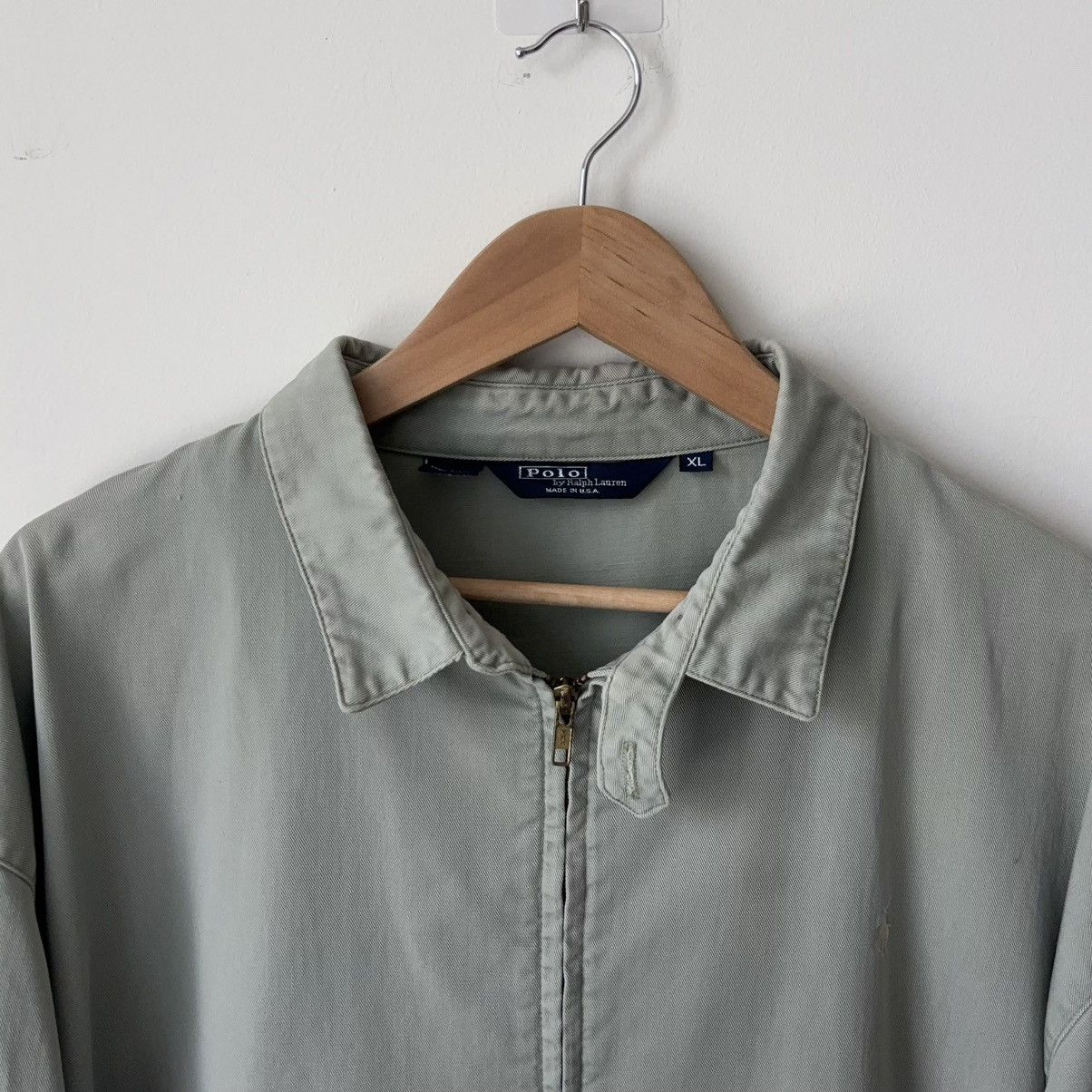 Polo Ralph Lauren Vintage Light Green Bi-Swing Bomber Jacket USA Mint Seafoam Size US XL / EU 56 / 4 - 3 Thumbnail