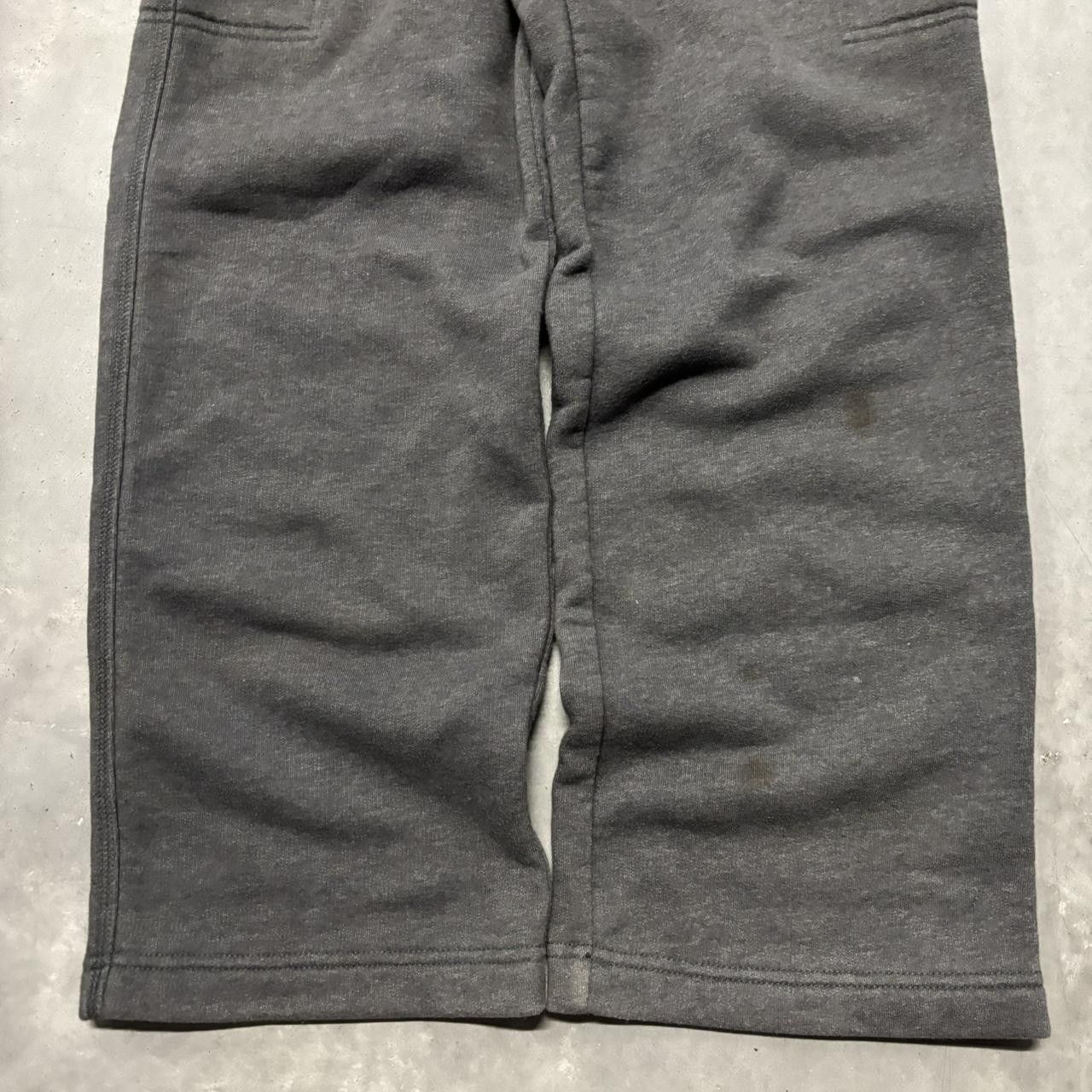 Japanese Brand × Vintage Crazy Vintage Y2K/2000s Baggy Dark Grey Skater Essential Sweatpants! Size US 32 / EU 48 - 5 Thumbnail