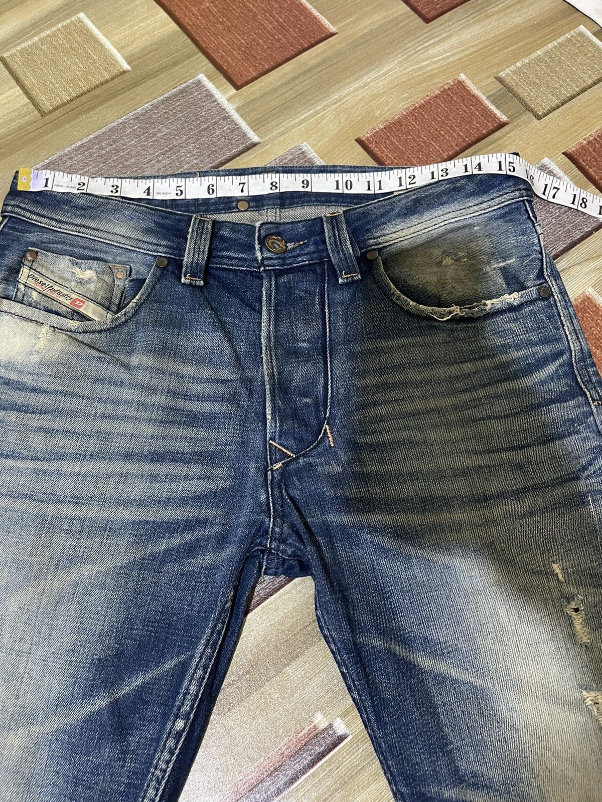 Diesel Offernow🔥Diesel design distressed jeans Size US 30 / EU 46 - 11 Thumbnail