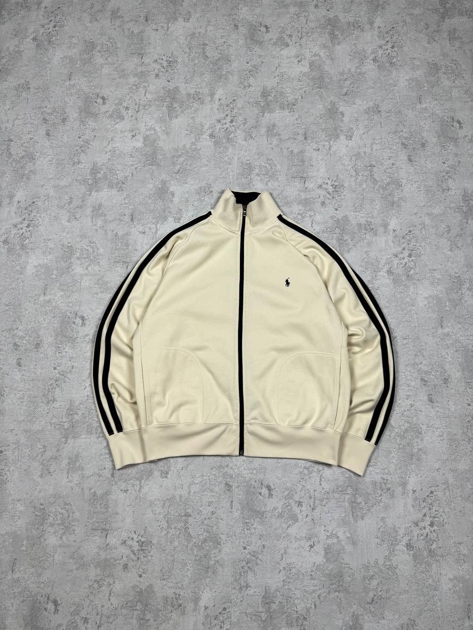 Polo Ralph Lauren Vintage Polo Sports Beige Zip Sweatshirt Size M Size US M / EU 48-50 / 2 - 1 Thumbnail