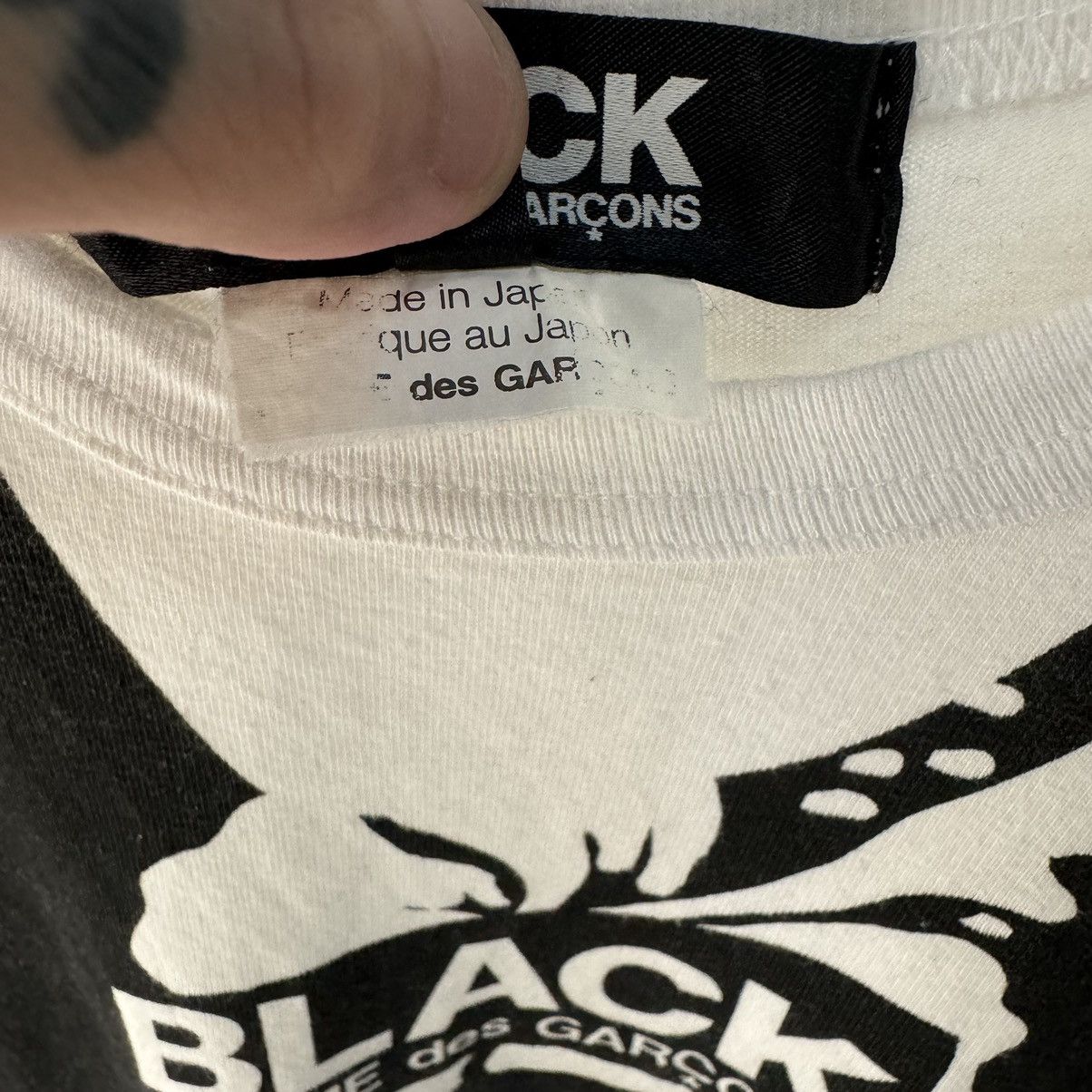 Comme des Garcons Black Comme Des Garçons Tee Size S / US 4 / IT 40 - 5 Thumbnail