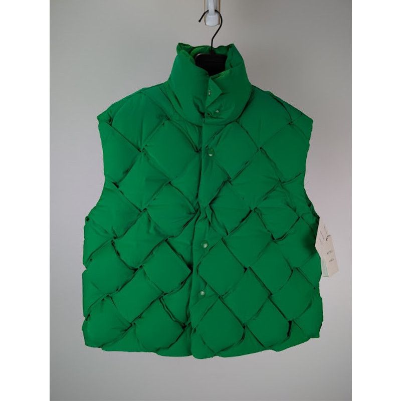 Bottega Veneta o1rshd1 Tech Nylon Vest in Parakeet Size US M / EU 48-50 / 2 - 2 Thumbnail