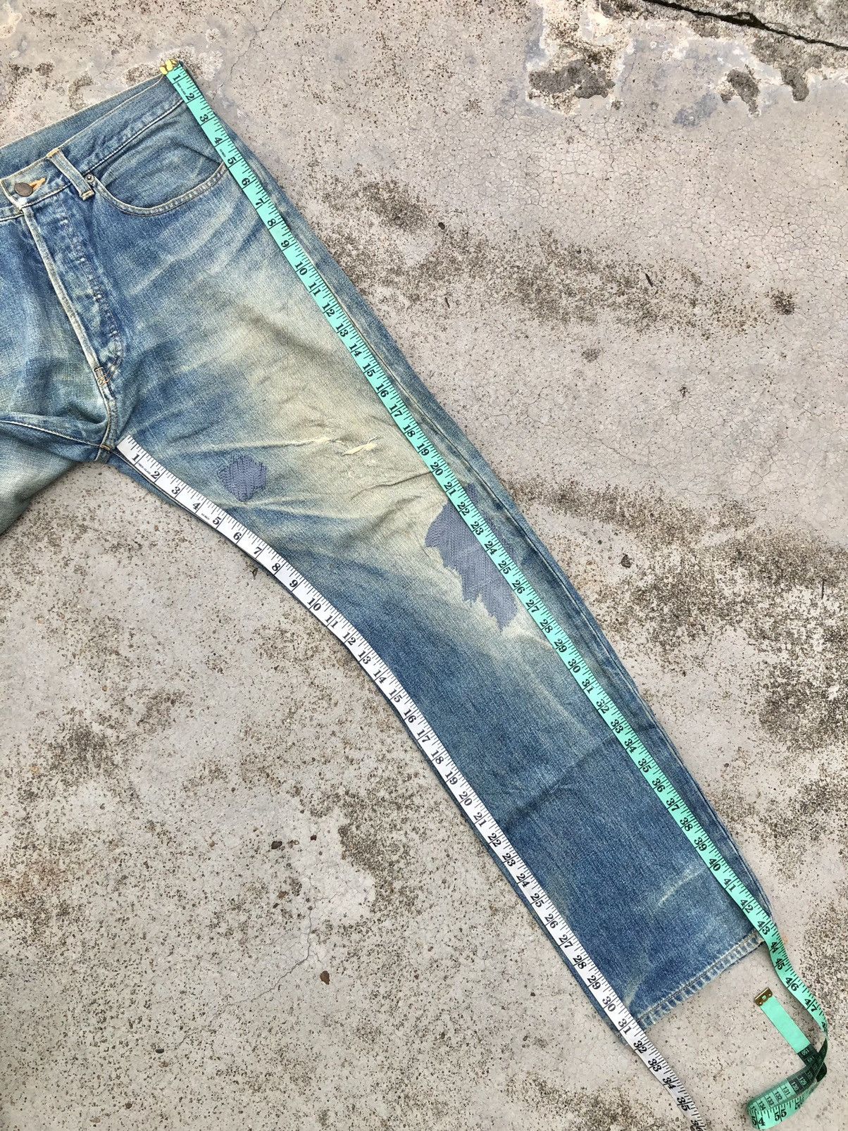 Sophnet. SOPHNET Distressed Denim Size US 33 - 13 Thumbnail