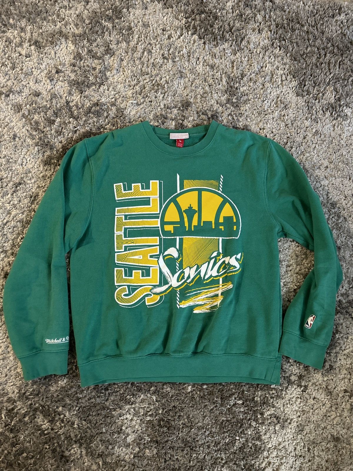 mitchell ness sonics shorts