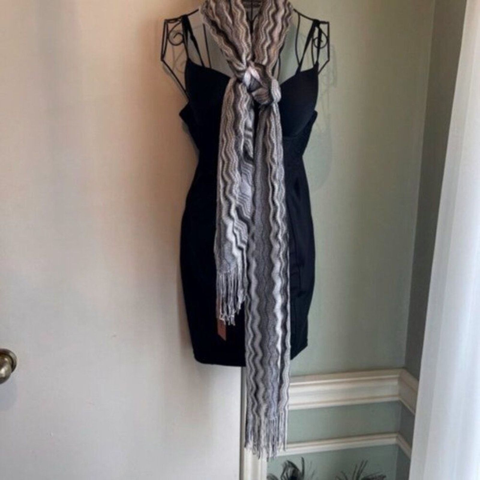 Missoni Missoni grey zigzag scarf Size ONE SIZE - 10 Thumbnail