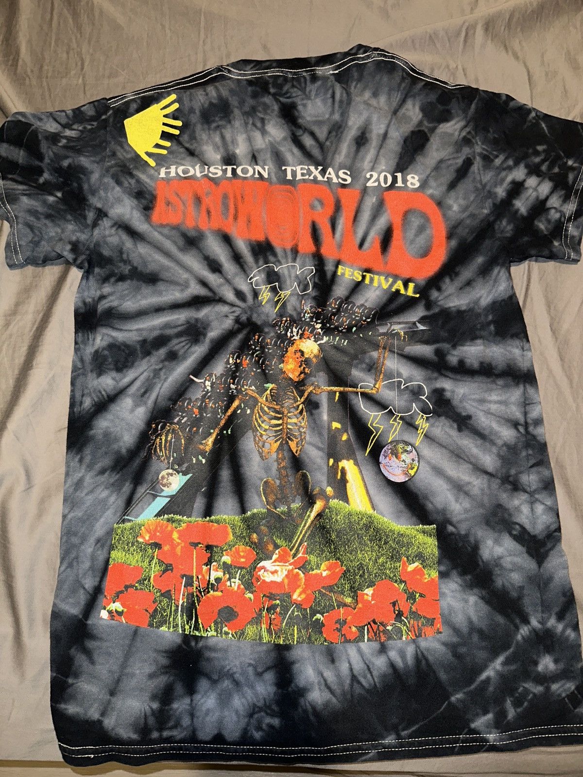 Travis Scott Astroworld Festival 2018 Travis Scott Tye-Dye T