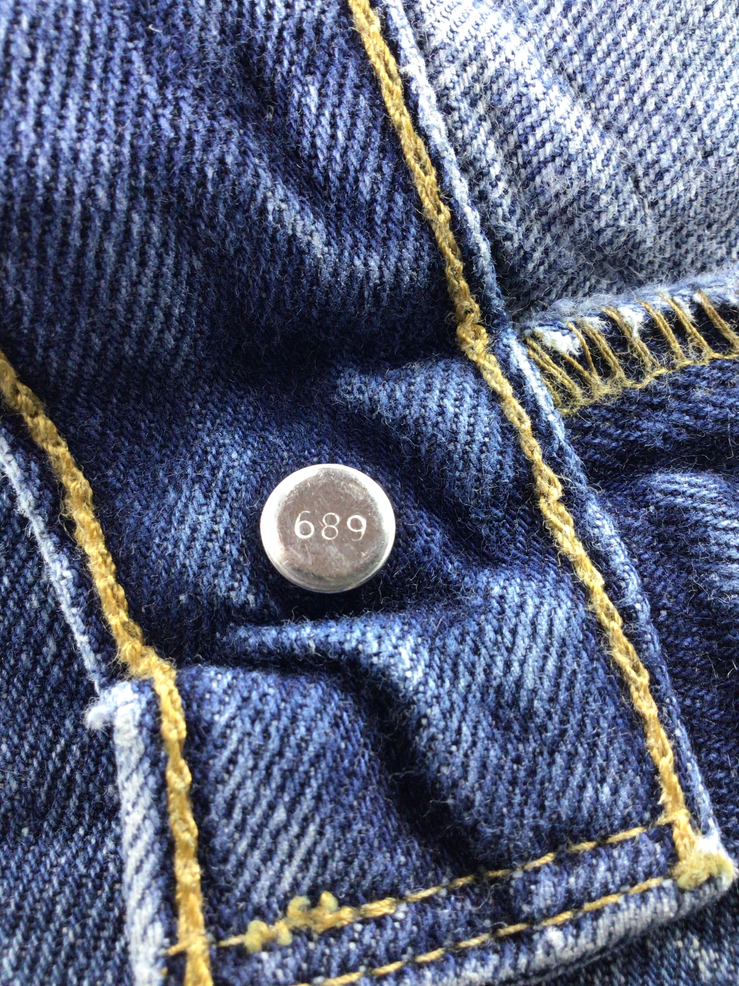 Levi's Vintage Levi's 501 Jeans Dark Wash Denim KJ177 Size US 33 - 9 Thumbnail