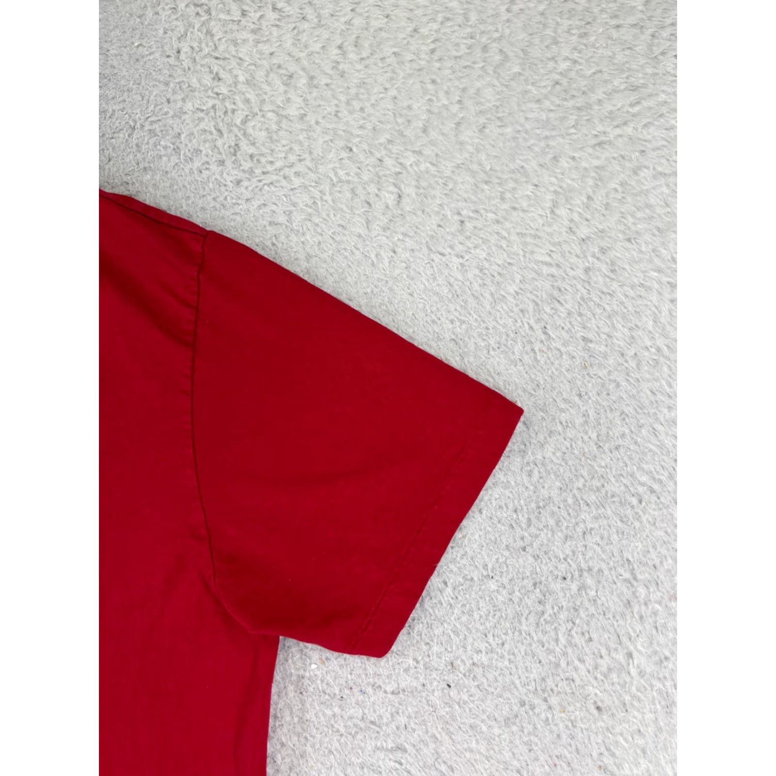 Ralph Lauren VINTAGE Ralph Lauren Shirt Mens Large Red Pony Crew Neck Short Sleeve Cotton Size US L / EU 52-54 / 3 - 2 Thumbnail