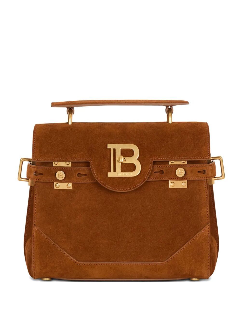 Balmain "BUZZ 23" SUEDE LEATHER BAG Size ONE SIZE - 1 Thumbnail