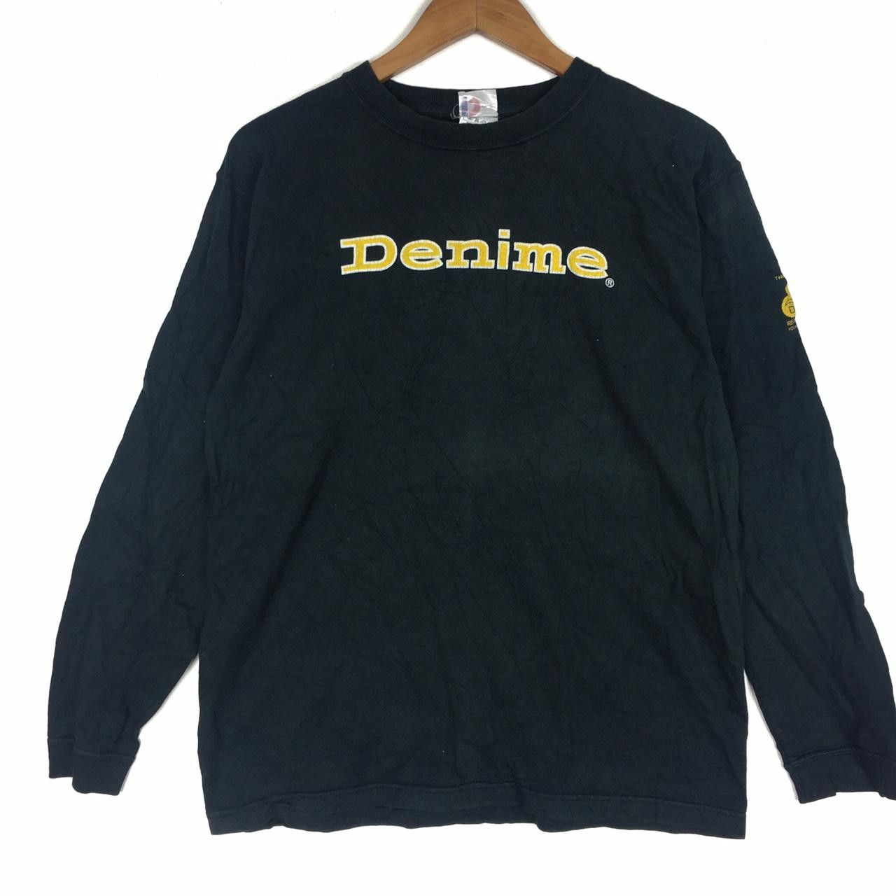 Denime Vintage DENIME JAPAN Big Logo Sweatshirt Sweater Pullover Size US L / EU 52-54 / 3 - 1 Thumbnail