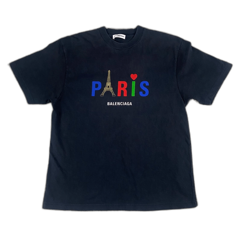 Balenciaga Balenciaga Paris Eiffel Tower Short Sleeve Tee Size US XS / EU 42 / 0 - 1 Thumbnail