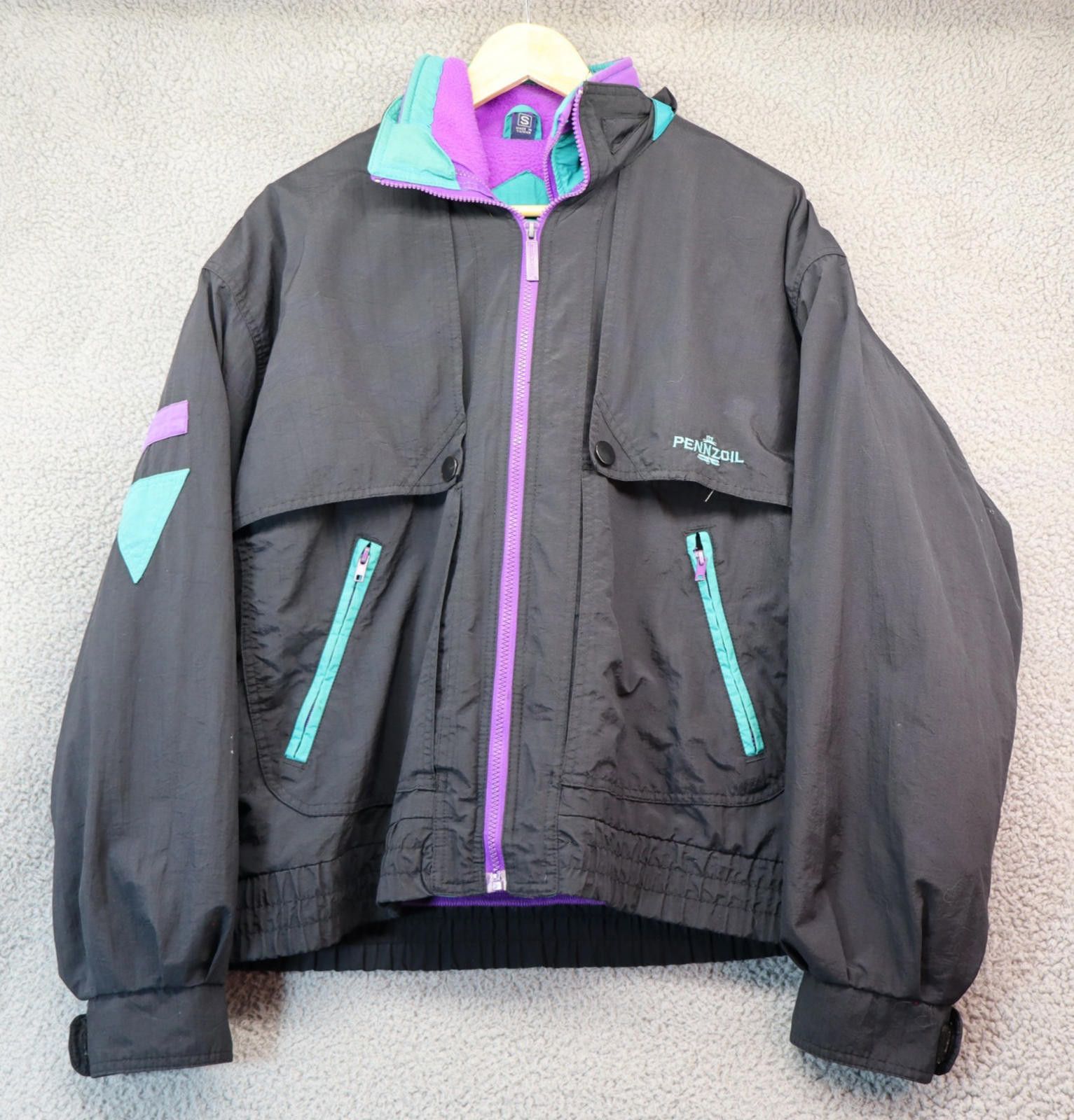 Swingster Vtg 90s Swingster Pennzoil Racing NASCAR Men Small Jacket Size US S / EU 44-46 / 1 - 1 Thumbnail
