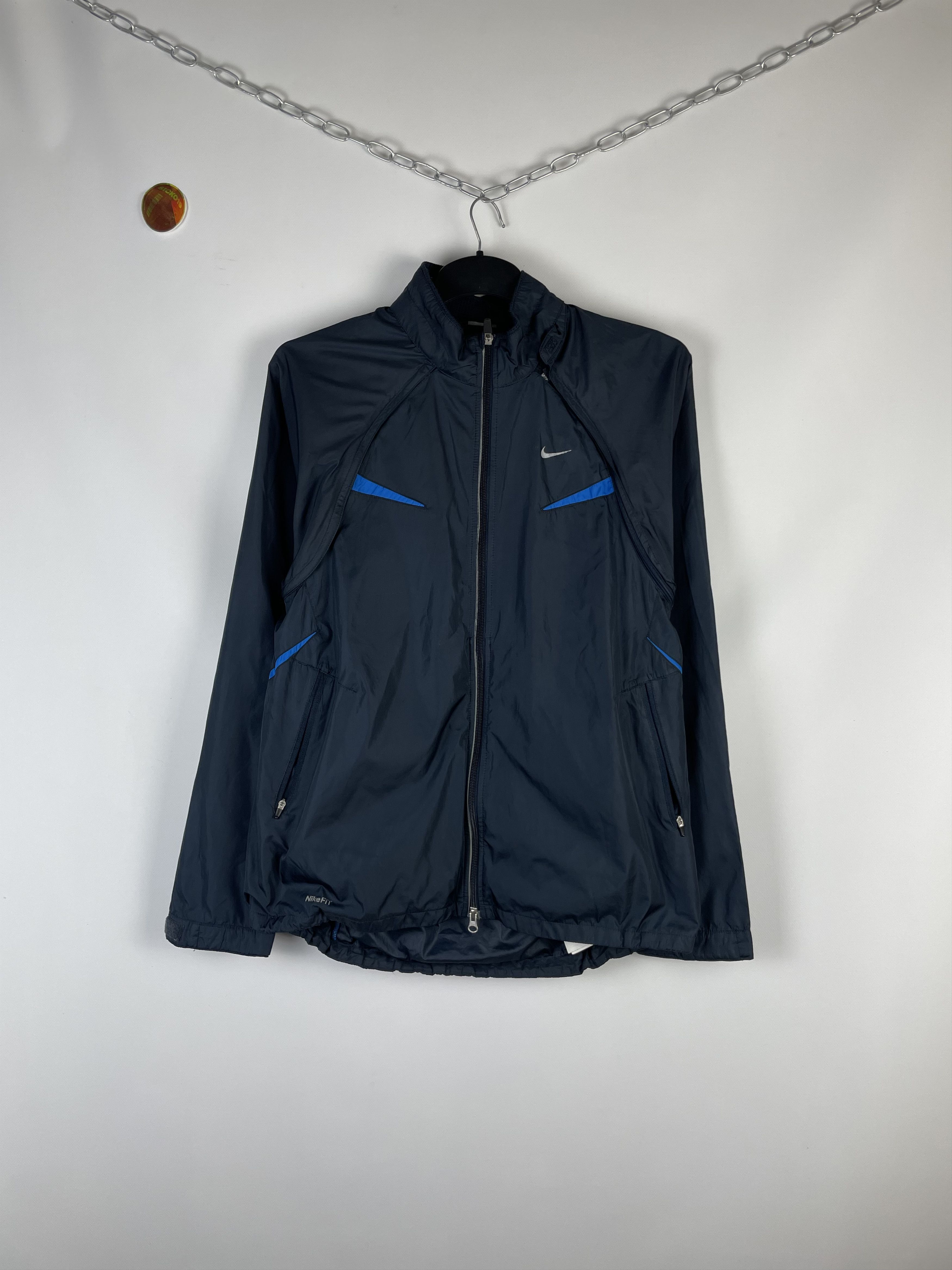 Nike × Vintage Vintage Nike Jacket Track Top Size US L / EU 52-54 / 3 - 2 Thumbnail