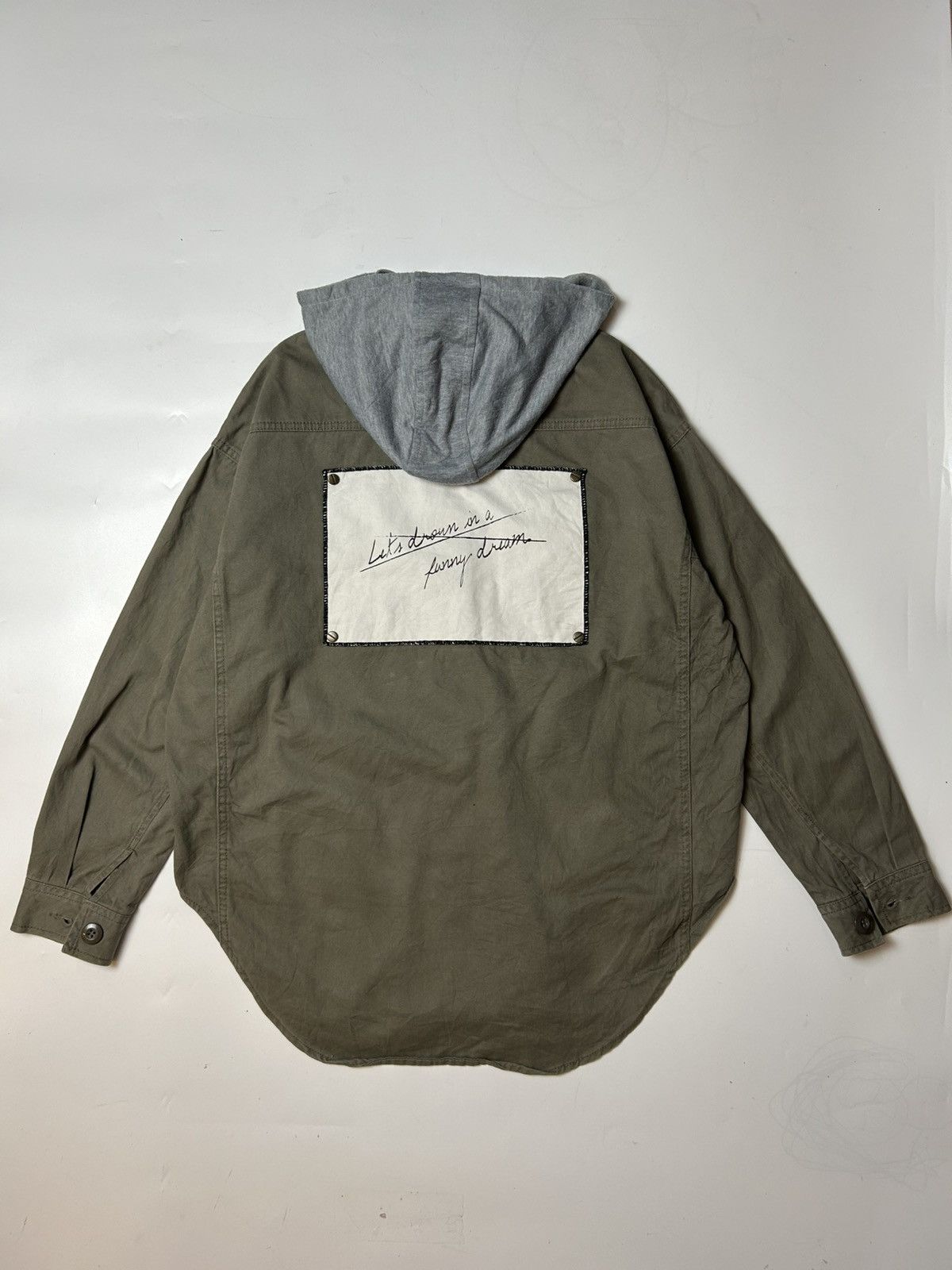 Alpha Industries LUTIQUE ARMY BUTTON UP SHIRT WITH HOODIE Size US L / EU 52-54 / 3 - 1 Thumbnail