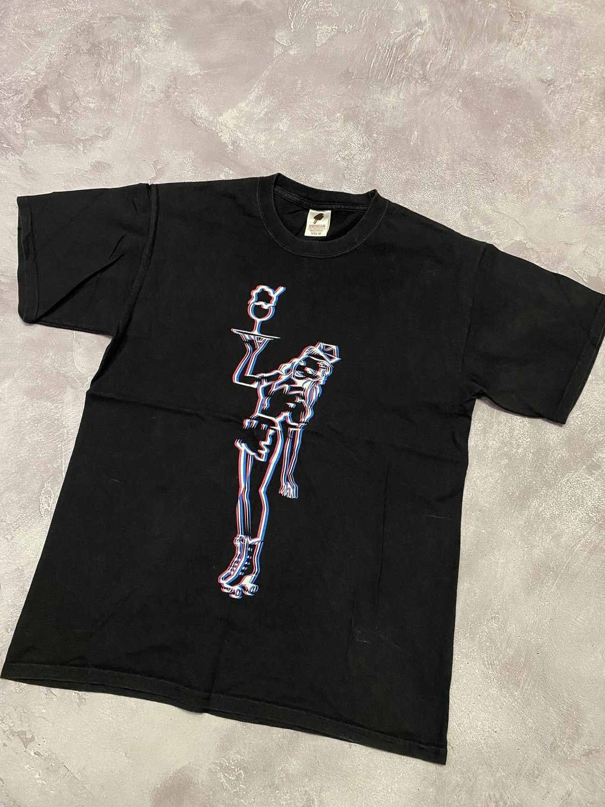 Billionaire Boys Club Vintage BBC Ice Cream 3D Printed Waitress Tee Y2K Opium Size US M / EU 48-50 / 2 - 2 Thumbnail