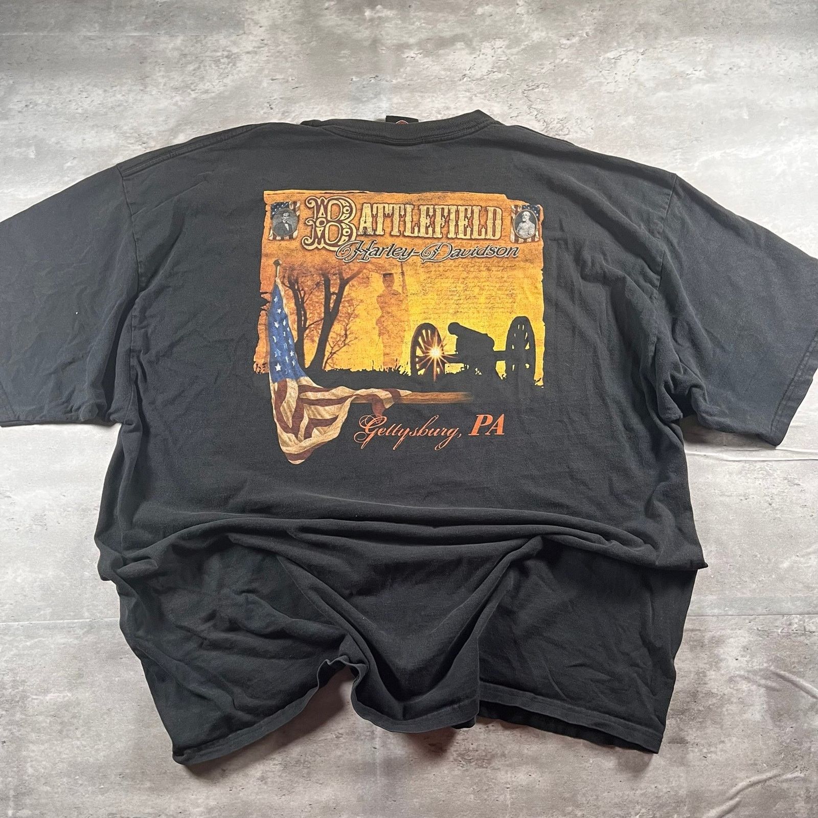 Harley Davidson 2000s vintage Harley Davidson t shirt Size US XXL / EU 58 / 5 - 2 Thumbnail