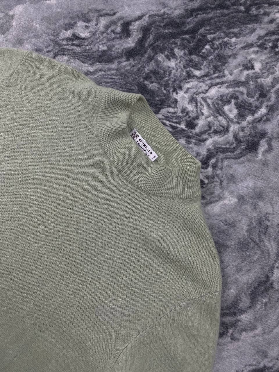 Brunello Cucinelli Brunello Cucinelli Cashmere Sweater Men Size 52 Green Size US L / EU 52-54 / 3 - 2 Thumbnail