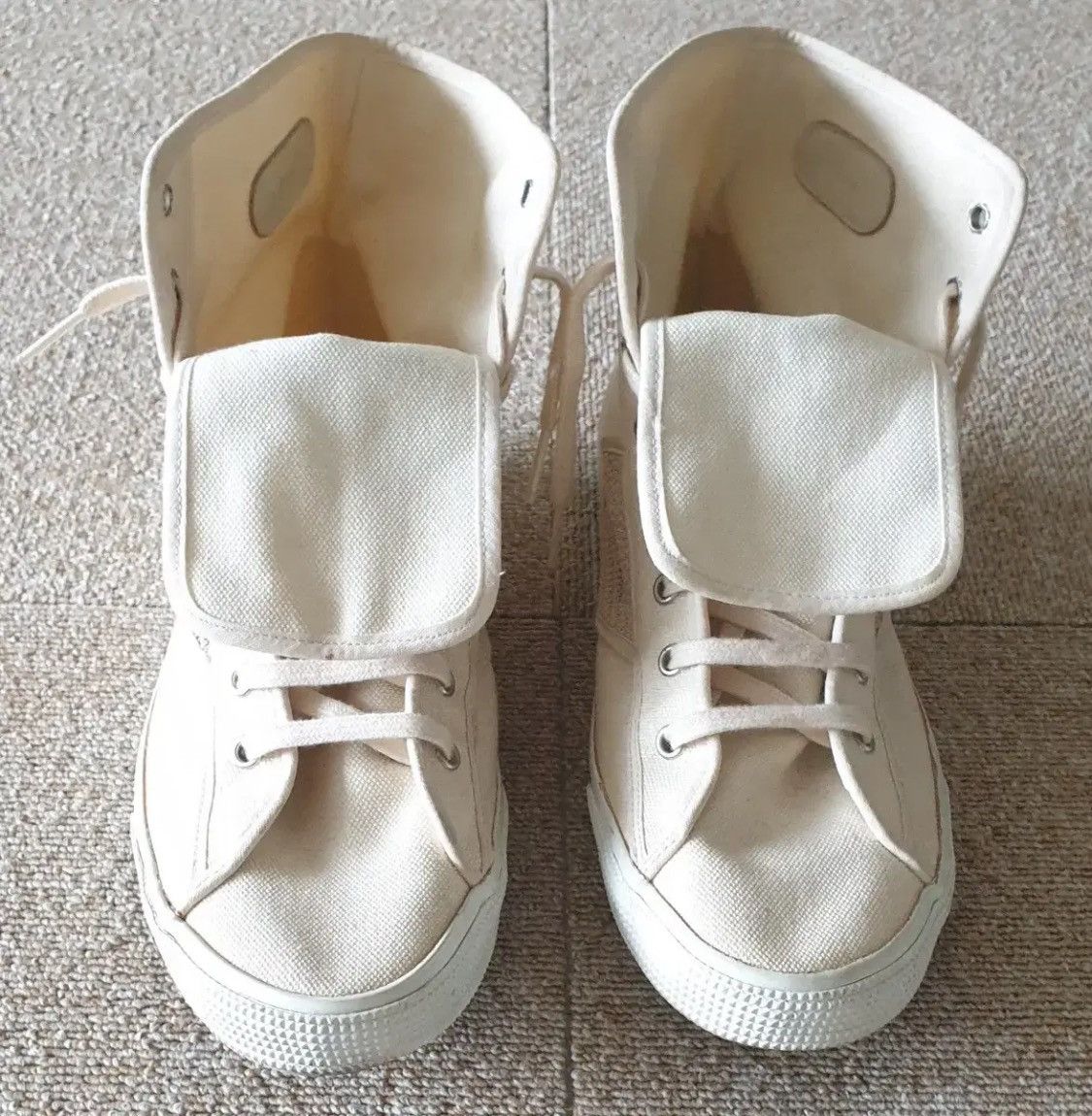 Helmut Lang Helmut Lang 00s Canvas High Top Sneakers Size US 7 / EU 40 - 2 Thumbnail