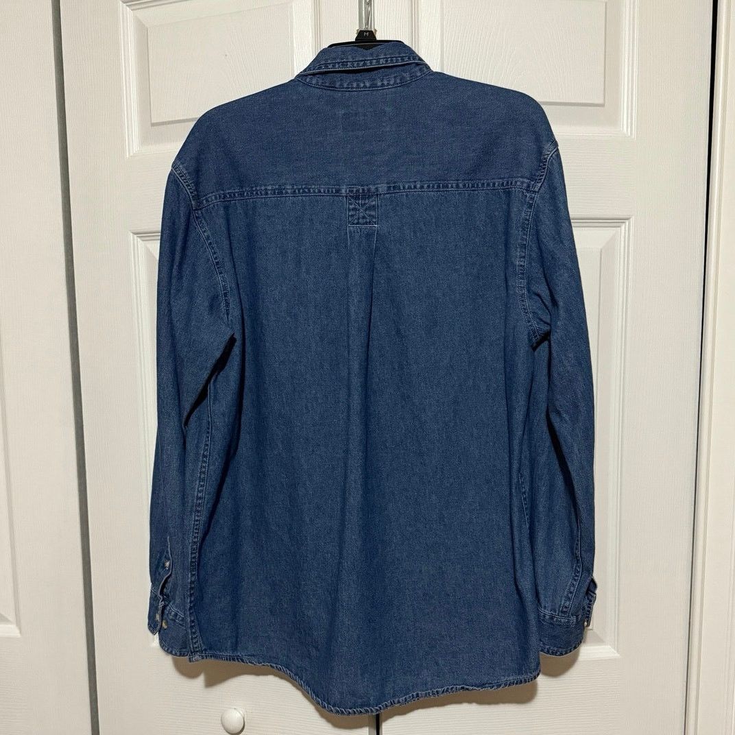 Wolverine Wolverine 100% cotton men’s size M blue denim shirt. Size US M / EU 48-50 / 2 - 2 Thumbnail