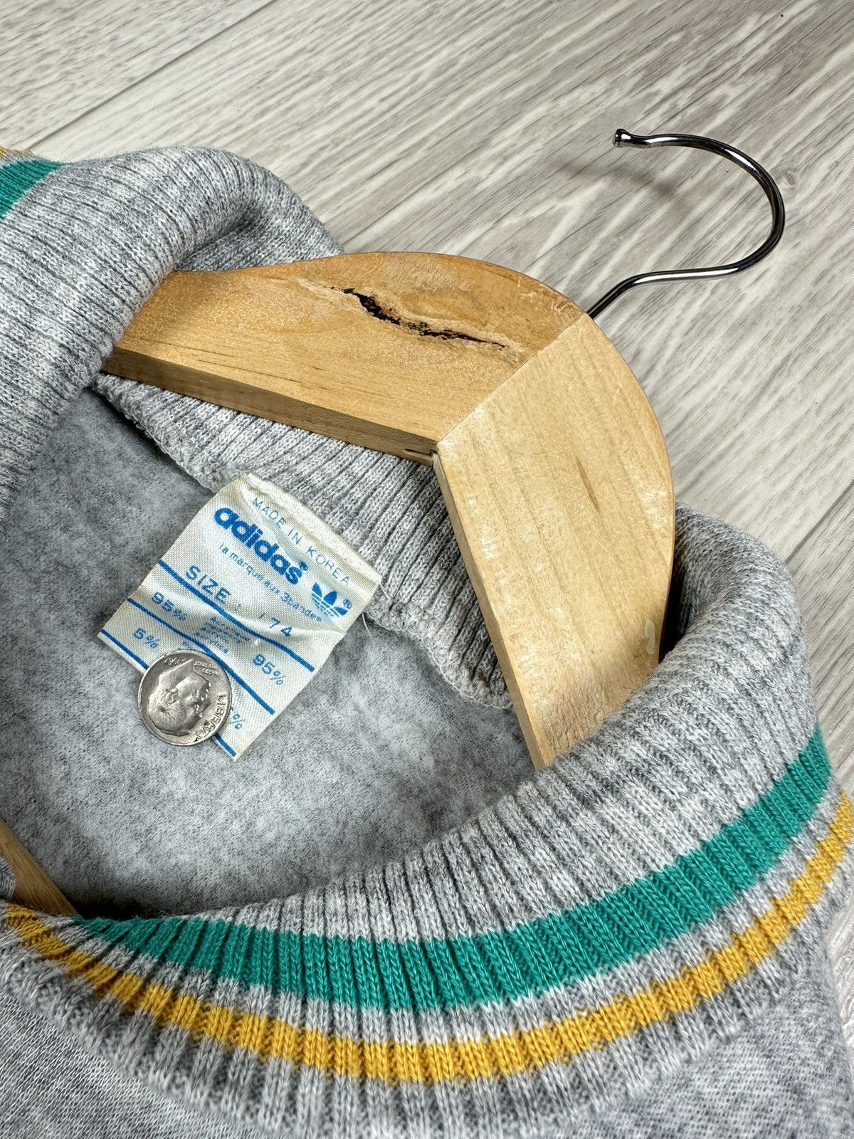 Adidas × Vintage Vintage 80s Adidas World Gymnastics Team Sweatshirt Size US S / EU 44-46 / 1 - 6 Thumbnail