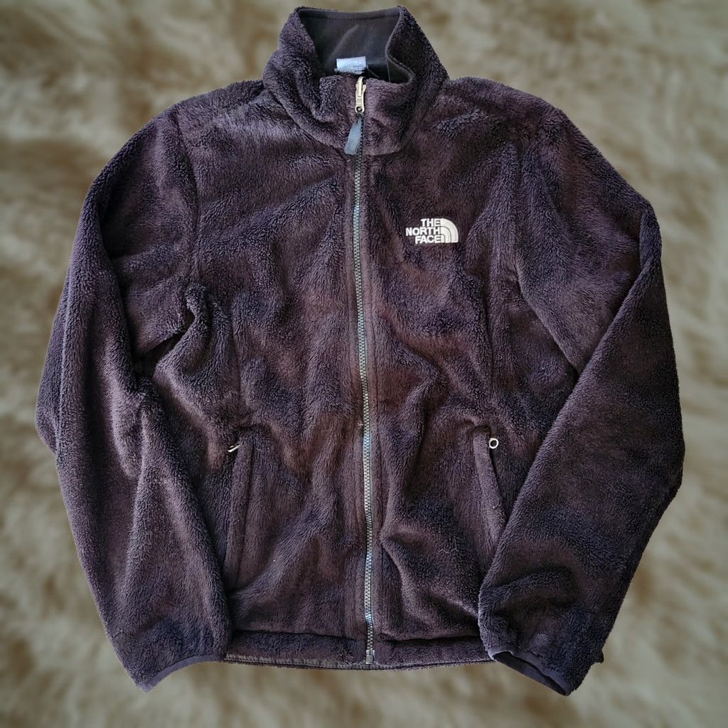 The North Face The North Face Jacket Women Medium Black Full Zip Polyester Fleece Pockets Size M / US 6-8 / IT 42-44 - 1 Thumbnail
