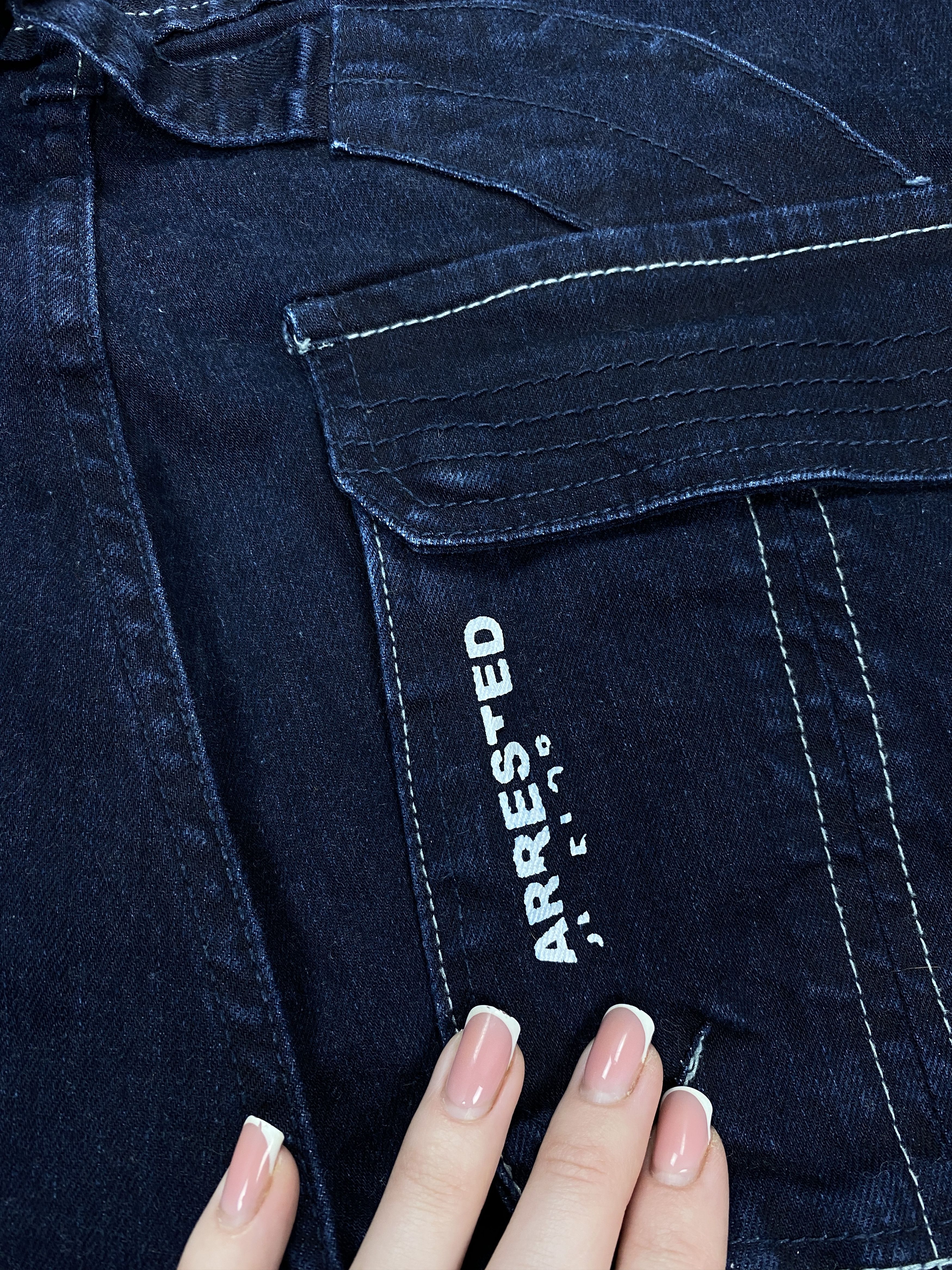 20471120 Arrested Development Mens Denim Cargo Pants Size US 36 / EU 52 - 9 Thumbnail