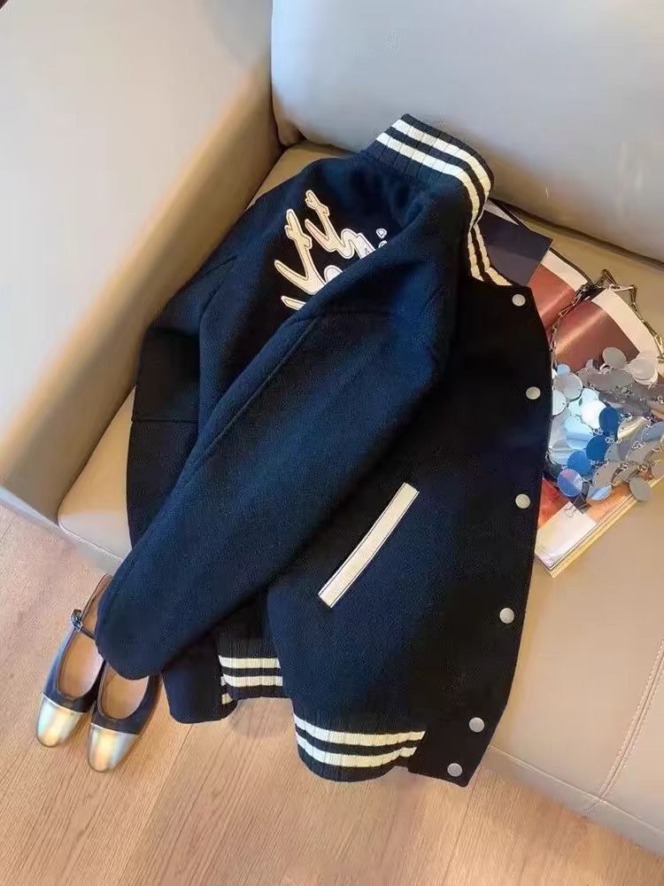 Japanese Brand Vintage Street Letter Loose Casual Baseball Jacket Size US M / EU 48-50 / 2 - 3 Thumbnail