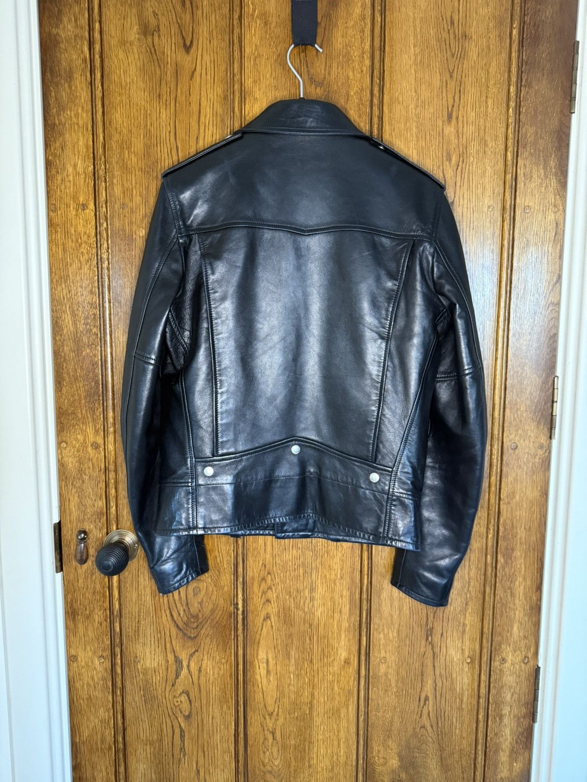 Saint Laurent Paris FW13 Holy Grail Saint Laurent L01 biker leather jacket 46 Size US S / EU 44-46 / 1 - 16 Thumbnail